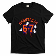 HAUNTED By 6-7 Spooky Halloween 67 Meme T-Shirt - Black