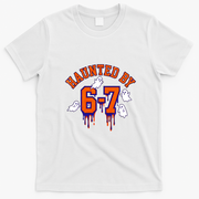 HAUNTED By 6-7 Spooky Halloween 67 Meme T-Shirt - White