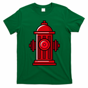 Halloween Costume Fire Hydrant funny simple safety T-Shirt - Irish Green