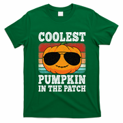 Halloween Coolest Pumpkin In The Patch T-Shirt - Irish Green
