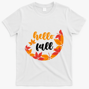 Hello Fall Nature Lover T-Shirt - White