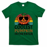 Halloween Gift Coolest Pumpkin In The Patch Gift T-Shirt - Irish Green