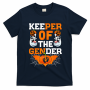 Hilarious Gender Reveal Halloween Party Surprise T-Shirt - Navy Blue