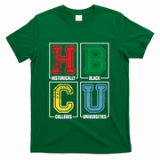 Hbcu Historically Black Colleges Universities Black Pride Gift T-Shirt - Green
