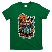 Hip Halloween Dog T-Shirt - Irish Green
