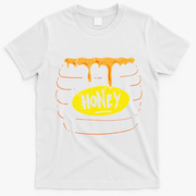 Hilarious Halloween Honey Pot Costume Sweet and Playful T-Shirt - White