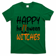 Happy Halloween Witches Cute T-Shirt - Irish Green