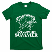 Hot Jimothy Summer Funny Raccoon Meme T-Shirt - Irish Green
