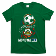 Haiti Mondyal 2026 World Soccer Fan Haitian T-Shirt - Green