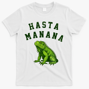 Hasta Manana Iguana T-Shirt - White