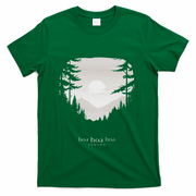 Hoa Season Autumn Fall Mist Trendy Graphic T-Shirt - Green