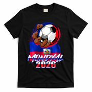 Haitian Soccer Fubol Mondyal 2026 T-Shirt - Black