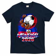 Haitian Soccer Fubol Mondyal 2026 T-Shirt - Navy