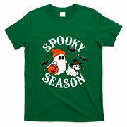 Halloween Spooky Season Ghost Witchy Funny T-Shirt - Irish Green