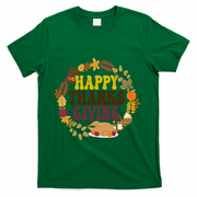 Happy Thanksgiving Fall Holiday T-Shirt - Green
