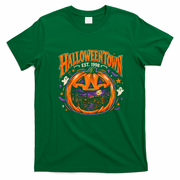 Halloween Town Pumpkin Vintage EST. 1998 T-Shirt - Irish Green