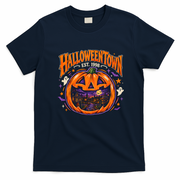 Halloween Town Pumpkin Vintage EST. 1998 T-Shirt - Navy Blue