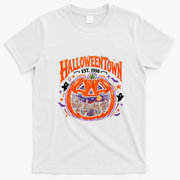 Halloween Town Pumpkin Vintage EST. 1998 T-Shirt - White