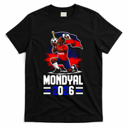 Haiti World Soccer Mondyal 2026 Haitia Ayiti Fan T-Shirt - Black