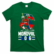Haiti World Soccer Mondyal 2026 Haitia Ayiti Fan T-Shirt - Green