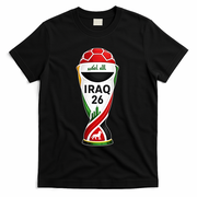 Iraq 2026 Soccer Iraqi T-Shirt - Black