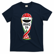 Iraq 2026 Soccer Iraqi T-Shirt - Navy