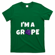 Im A Grape Halloween Grape Costume T-Shirt - Irish Green