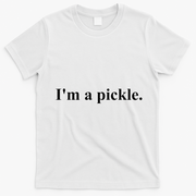 Im A Pickle Halloween Pickle Costume T-Shirt - White