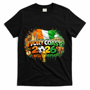 IVORY COAST North America Soccer Tournament 2026 T-Shirt - Black