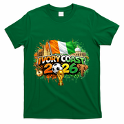 IVORY COAST North America Soccer Tournament 2026 T-Shirt - Green