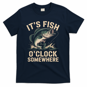 It's Fish O'Clock Somewhere T-Shirt - Navy