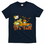 Its Fall Pumpkin Vintage Truck T-Shirt - Navy Blue