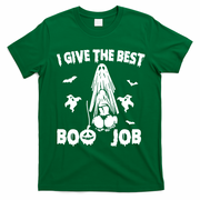 I Give The Best Boo Job Funny Joke Halloween Inappropriate T-Shirt - Irish Green