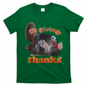 It’S Giving Thanks Turkey Thanksgiving T-Shirt - Green