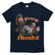 It’S Giving Thanks Turkey Thanksgiving T-Shirt - Navy