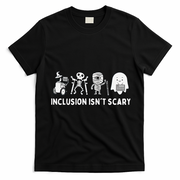 Inclusion Isnt Scary SLP Halloween Sped Teacher Inclusion T-Shirt - Black
