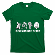 Inclusion Isnt Scary SLP Halloween Sped Teacher Inclusion T-Shirt - Irish Green