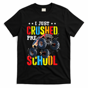 I Just Crushed Preschool Monster Truck Graduation PreK T-Shirt - Black