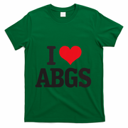 I Love Abgs T-Shirt - Green