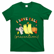I Love Fall Gift T-Shirt - Green