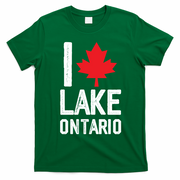 I Love Maple Leaf Lake Ontario T-Shirt - Irish Green