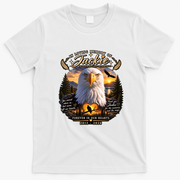 In Loving Memoru Of Jackie Bald Eagle Memorial Tribute RIP 2012-2026 T-Shirt - White