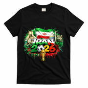 Iran North America Soccer Tournament 2026 T-Shirt - Black