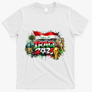 Iraq North America Soccer Tournament 2026 T-Shirt - White