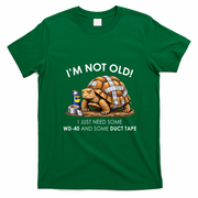 Im Not Old Funny Father Pun Loading Grandpa Daddy Humor T-Shirt - Irish Green