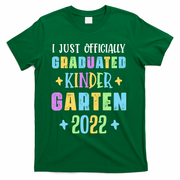 I Officially Graduated Kindergarten T-Shirt - Green