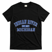 Indian River Michigan Vintage T-Shirt - Black