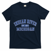 Indian River Michigan Vintage T-Shirt - Navy