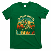 I'm Ready To Crush Kindergarten Dinosaur Back To School T-Shirt - Irish Green