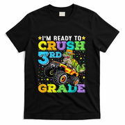 I'm Ready To Crush 3rd Grade Monster Truck Dinosaur Boy T-Shirt - Black